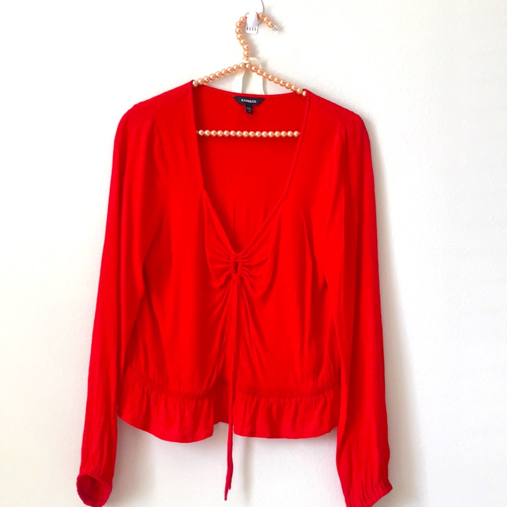 Crop top long sleeve